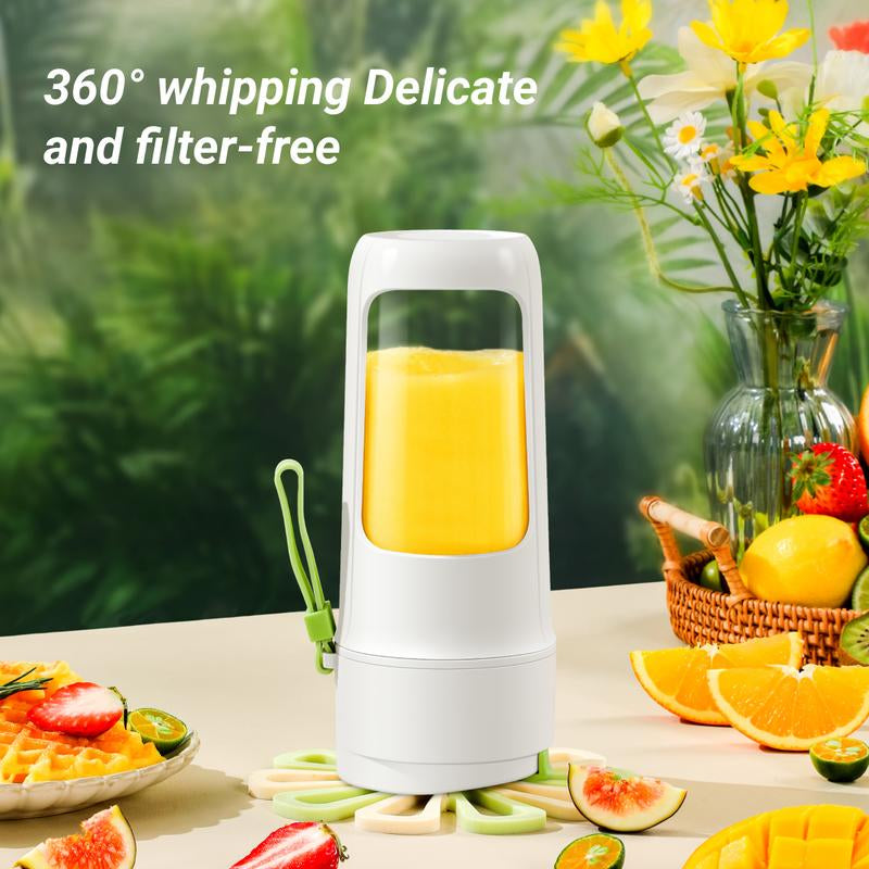 ZHENMI Portable Blender, Personal Size Blender for Shakes and Smoothies with Ultra Sharp Blades, Mini Blender USB Rechargeable Magnetic for Travel/Picnic/Office/Gym