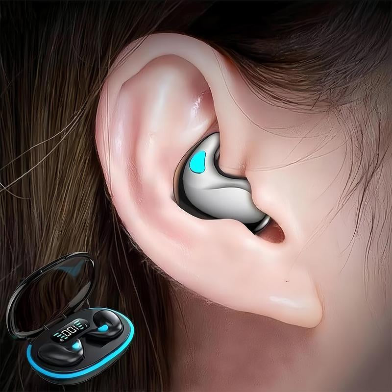 Good Sound Quality In-Ear Design Wireless Earphones, Bluetooth Earphones with Digital Display, Noise Canceling Earphones for Sports, Games, Running Skateboarding, Skiing, Wireless Earphones