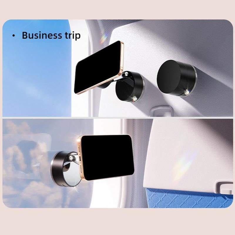 Magnetic Car Mount, 2025 New Vacuum Magnetic Phone Holder, Rotating Hands-Free Magnetic Phone Holder, Strong Suction Suitable for Car Mirrors and All Smooth Surfaces