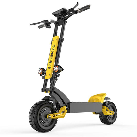 BEE 1500W Foldable E-Scooter: 31MPH Max, 40Mi Range, 11'' Off-Road Tires | Commuter Scooter for Adults & Teens Ebike